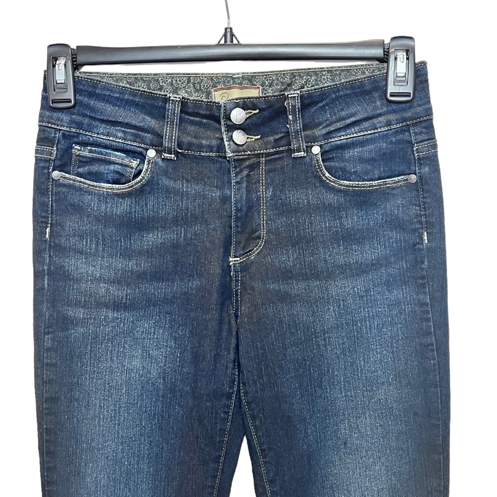 Paige H H Boot Bootcut Dark Wash Jeans - Picture 3 of 14